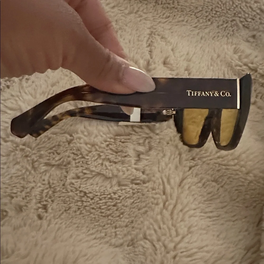 Tiffany & Co. Tiffany TF 4230 8015/7 glasses with Amber Lenses; NWT - Picture 4 of 8